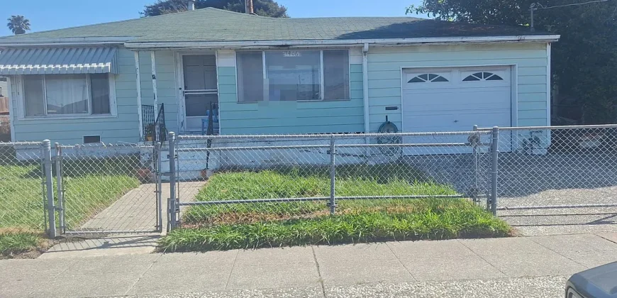 1406 MONTEREY ST RICHMOND, CONTRA COSTA, CA 94804